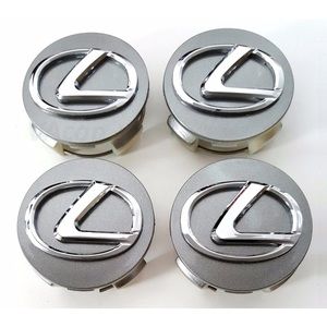Lexus Center Caps Gray 62mm Brand New (Set of 4)